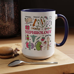 Nephrology Coffee Mug - Perfect Gift for Medical Professionals and Students, Stemmed Coffee Cup, Healthcare Appreciation, Unique Coffee Mug