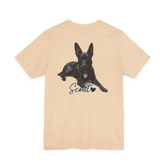 Dog Dad T-Shirt — Personalized Your Dog Image  Tee (Custom Name)
