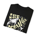 Sharks, Save Ocean Life -  Graphic Unisex Garment-Dyed T-shirt