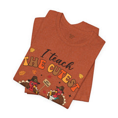 I Teach The Cutest Turkeys Teacher Appreciation T-Shirt