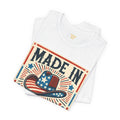 Made In America Cowboy Hat Graphic, Unisex Jersey Short Sleeve Tee