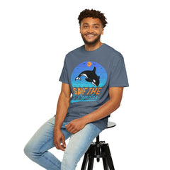 Save The Sea Pandas Comfort Colors Unisex Garment-Dyed T-shirt