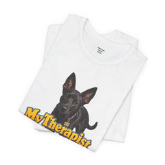 My Therapist Has A Wet Nose Personalized with your dog(s) image T-Shirt