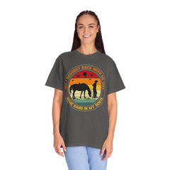 Retro Sand In My Boots Cowboy Rodeo - Graphic Comfort Colors Tee Shirt