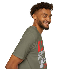Go The Extra Mile Its Never Crowded Unisex Softstyle T-Shirt