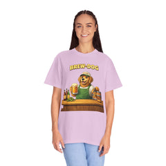 Golden Retriever Brewer Beer T-Shirt — Cute Brew-Dog Graphic Tee