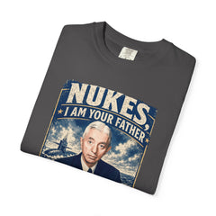Nukes I Am Your Father Vintage United States Navy Nuclear Power Submarine Graphic T-Shirt