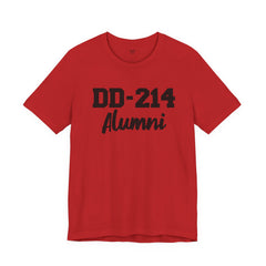 DD-214 Alumni Tee — Military Service Veteran Tribute T-Shirt
