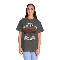 Classic Car Lover's Unisex T-Shirt - 1966 Buick Skylark Rag Top Royalty