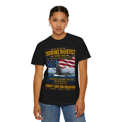 USS Theodore Roosevelt SSBN-600 T-Shirt – "Speak Softly and Carry a Big Stick" Patriotic Submarine Tee