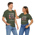 Patrotic American Soldier, Its The Guts And The Glory, Unisex Jersey Short Sleeve Tee