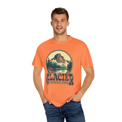 Glacier National Park Graphic, Comfort Colors Soft Relaxed Fit Unisex Garment-Dyed T-shirt