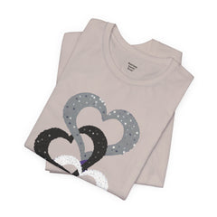 Triple Heart Design Tee