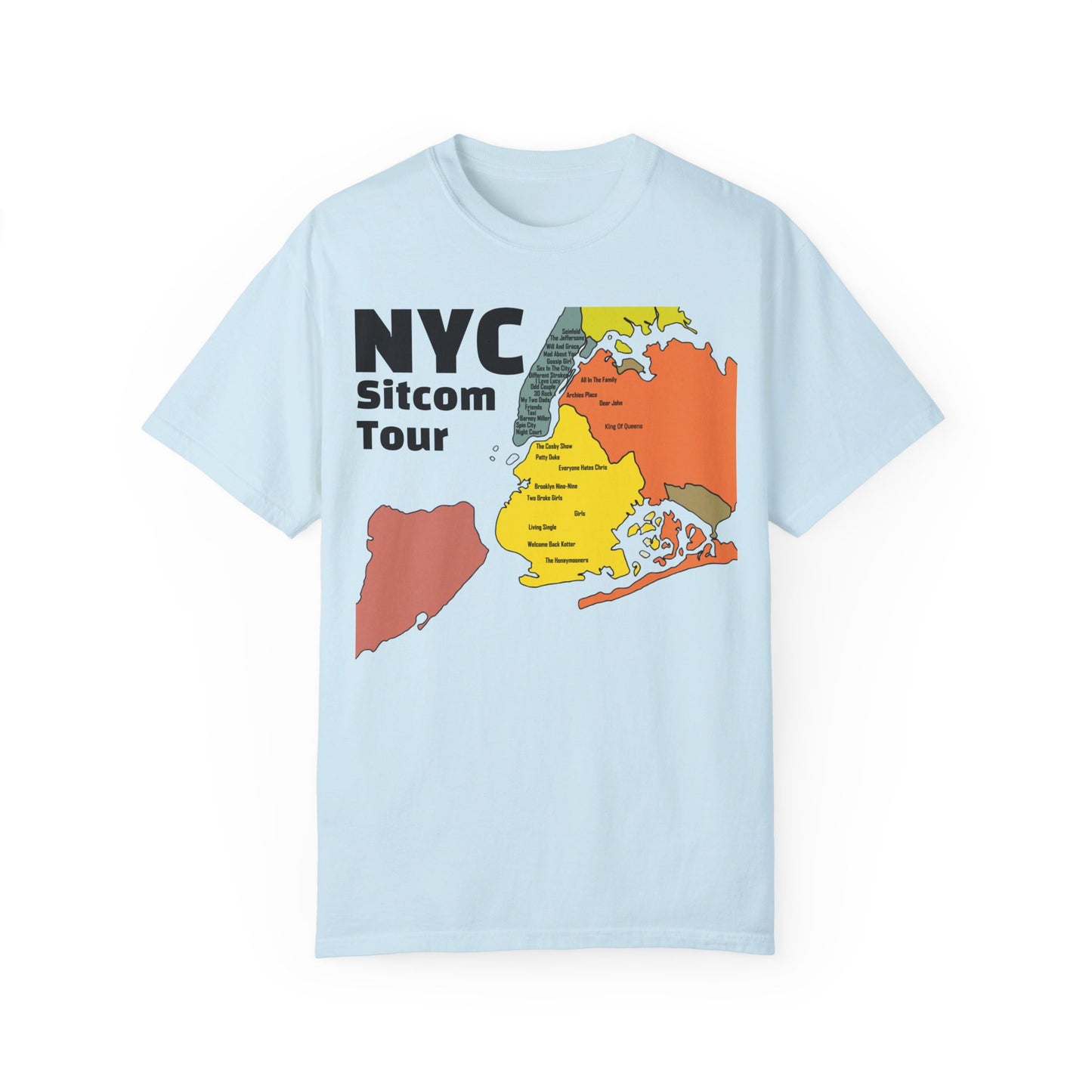 NYC Sitcoms, Comfort Colors - Unisex T-shirt