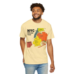 NYC Sitcoms Tour Comfort Colors T-shirt - Unisex Garment-Dyed
