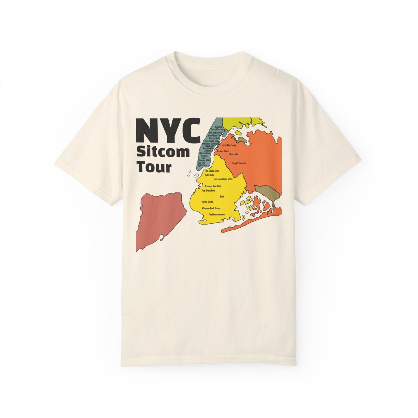 NYC Sitcoms, Comfort Colors - Unisex T-shirt