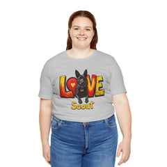 Personalized Love Your Dog T-Shirt — Designed with your dogs name and picture Graphic Tee