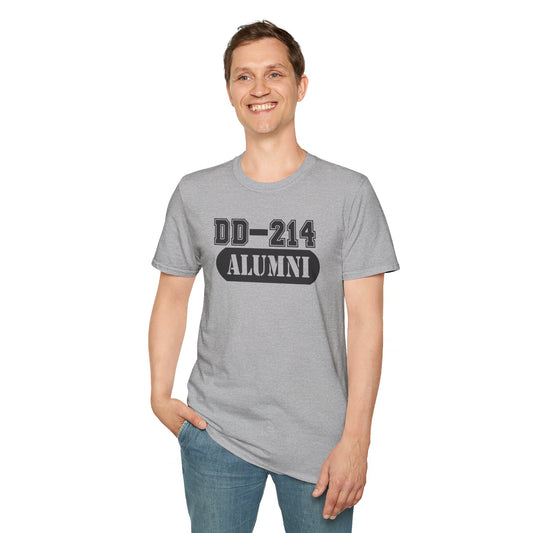 DD-214 Alumni Unisex Softstyle T-Shirt