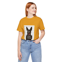 K9 Mugshot Personalized with your Dog T-Shirt