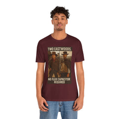 Vintage Western T-Shirt - Two Eastwoods - No Flux Capacitor Required