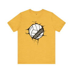 Personalized Name Volley Ball Unisex Tee Shirt