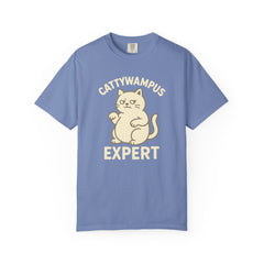 Cattywampus Expert T-Shirt | Funny Cat Tee, Gift for Cat Lovers, Cute Pet Shirt, Casual Wear, Unisex Apparel