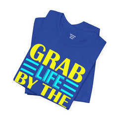 Funny Passover Grab Life By The Matzo Balls Quote T Shirt
