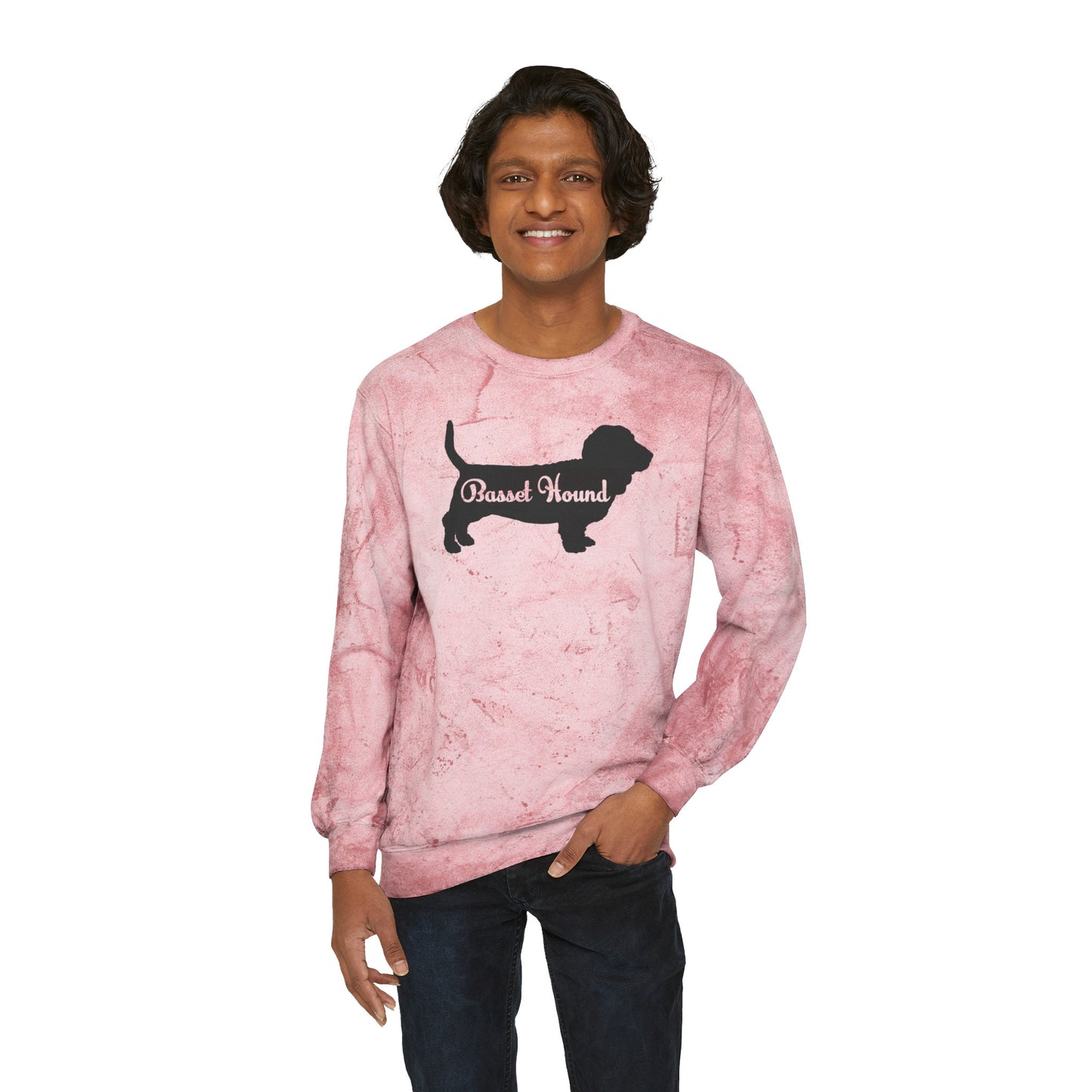 Basset Hound Unisex Comfort Colors Sweatshirt