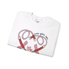 You Give Me Butterflies - Unisex Heavy Blend™ Crewneck Sweatshirt