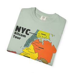 NYC Sitcoms Tour Comfort Colors T-shirt - Unisex Garment-Dyed