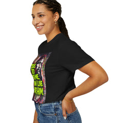 Christian T-Shirt — "Jesus Died For Me, Now I Live For Him" Graffiti Tee