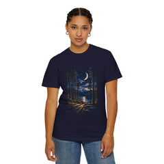Moonlit Forest T-Shirt – Nature Lover Camping Shirt
