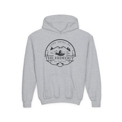 Youth Hoodie — 'The Hideout' Lake Ariel PA Mountain Adventure Hoodie