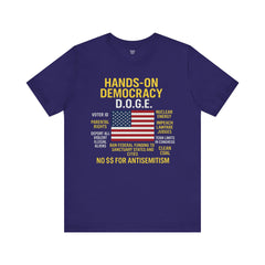 Hands-On Democracy Graphic Tee - Unisex