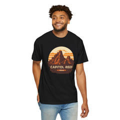 Capitol Reef National Park Graphic, Comfort Colors Soft Relaxed Fit Unisex Garment-Dyed T-shirt