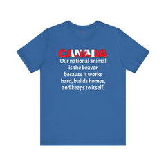 Funny Canadian National Quote Tee Shirt - Unisex Tee