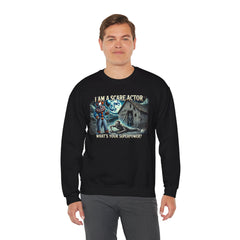 Scare Actor Unisex Heavy Blend™ Crewneck Sweatshirt