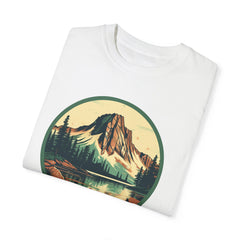 Glacier National Park Graphic, Comfort Colors Soft Relaxed Fit Unisex Garment-Dyed T-shirt