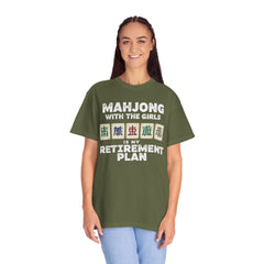 Mahjong Retirement Plan Unisex T-Shirt - Fun Gift for Friends