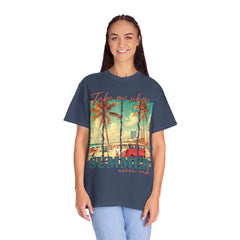 Summer Vibes Graphic T-Shirt - "Take Me Where Summer Never Ends"