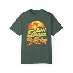 Del Boca Vista Graphic - Unisex Garment-Dyed T-shirt
