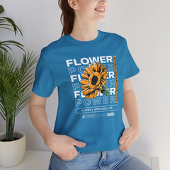Flower Power Tee - Unisex Jersey Short Sleeve Tee
