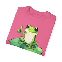 Vintage Style Frog Tshirt, Comfort Colors -  Stylish T Shirt