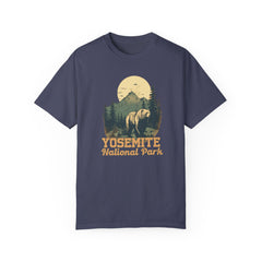 Yosemite National Park Graphic, Comfort Colors Soft Relaxed Fit Unisex Garment-Dyed T-shirt