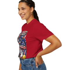 Hockey Hat Trick T-Shirt — USA Men's, Women's & Paralympic Gold Tribute 2026