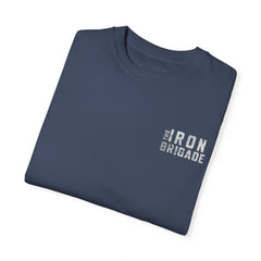 Iron Brigade Civil War Battles Unisex Garment-Dyed T-Shirt - Vintage Military Graphic Tee