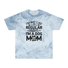 I'm not like a regular Mom I'm a Dog Mom / Unisex Color Blast T-Shirt