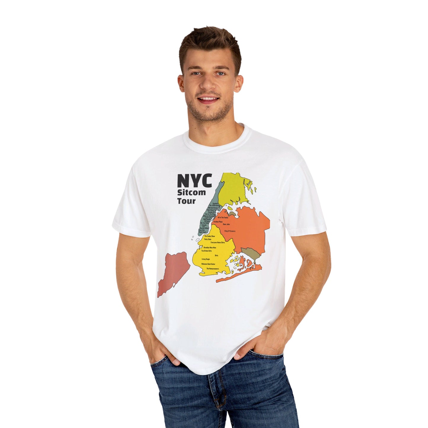 NYC Sitcoms, Comfort Colors - Unisex T-shirt