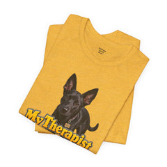 My Therapist Has A Wet Nose Personalized with your dog(s) image T-Shirt