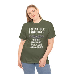 Funny United States Submarine Multilingual T-Shirt